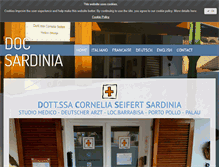 Tablet Screenshot of docsardinia.com